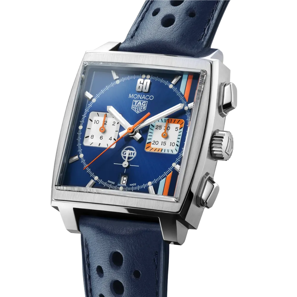 Monaco Chronograph x Gulf