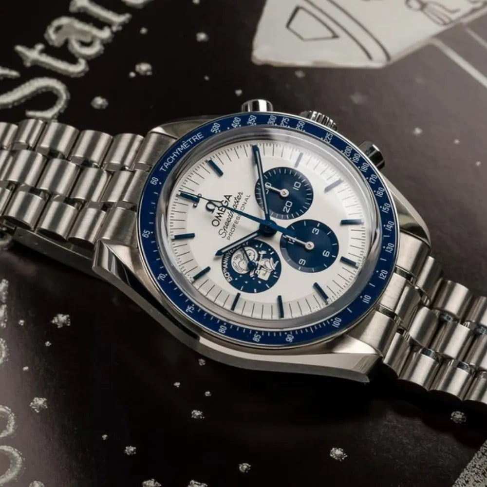 Speedmaster "Silver Snoopy Award" + BONUS: Blue Strap