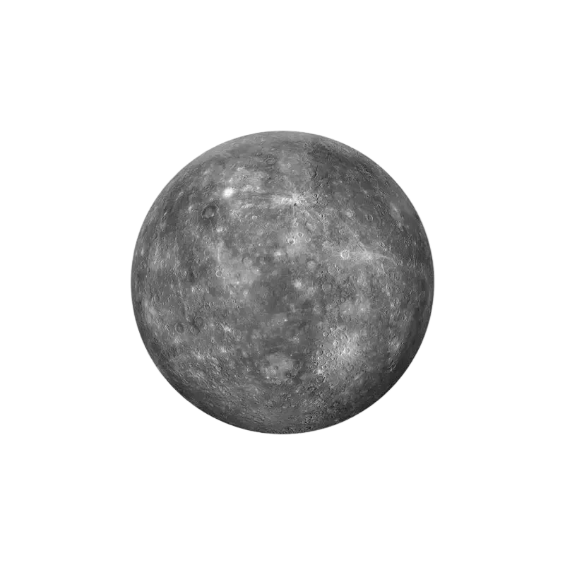 Gray sphere with textured surface on a white background