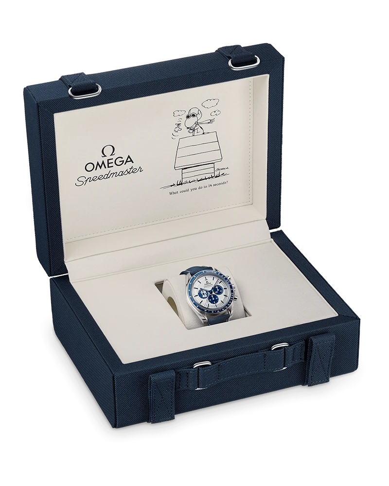 Speedmaster "Silver Snoopy Award" + BONUS: Blue Strap